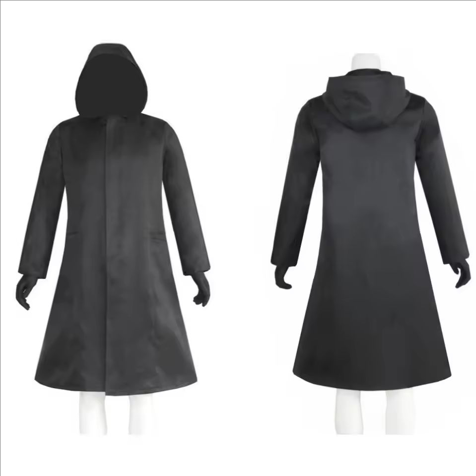 Black Face Mask Pack - Yetişkin Kalamar Oyunu Cosplay Kostüm Eldiven