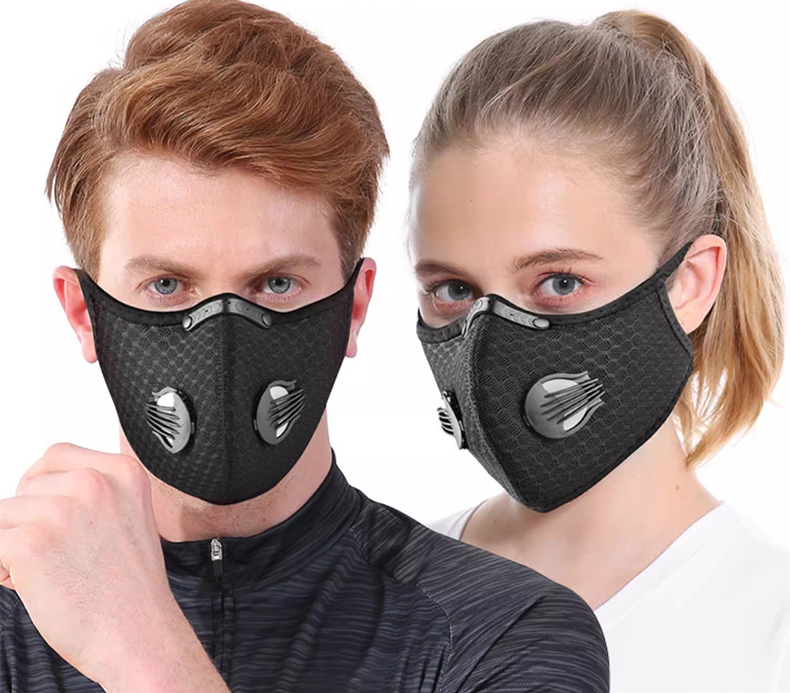 Anti Pollution Mask - Bisiklet Maskesi Spor Yıkanabilir Yeniden Kullanılabilir