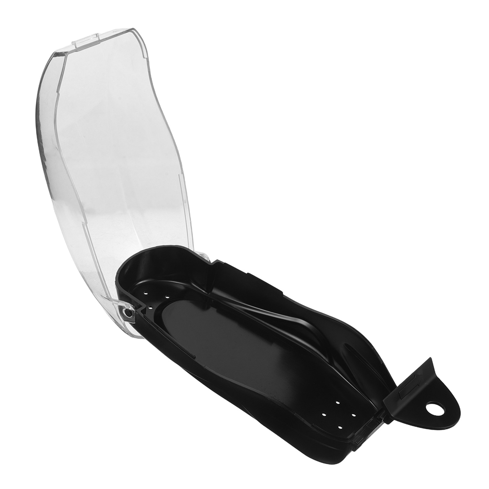 Mask Case Hard Shell - Şeffaf Kapaklı, Toz Geçirmez, Taşınabilir Sert