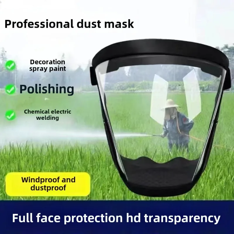 Anti Pollution Mask - Tam Yüz Koruyucu Gözlükler, HD, Buğu