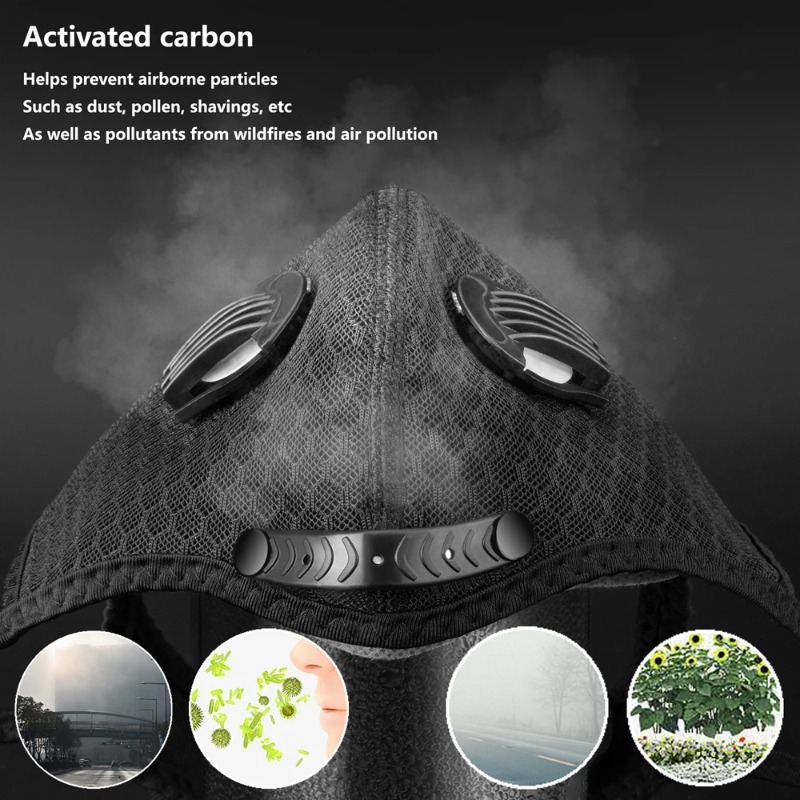Bisiklet Sürüşü İçin Yüz Maske - Anti Pollution Mask incelemesi ve fiyatı