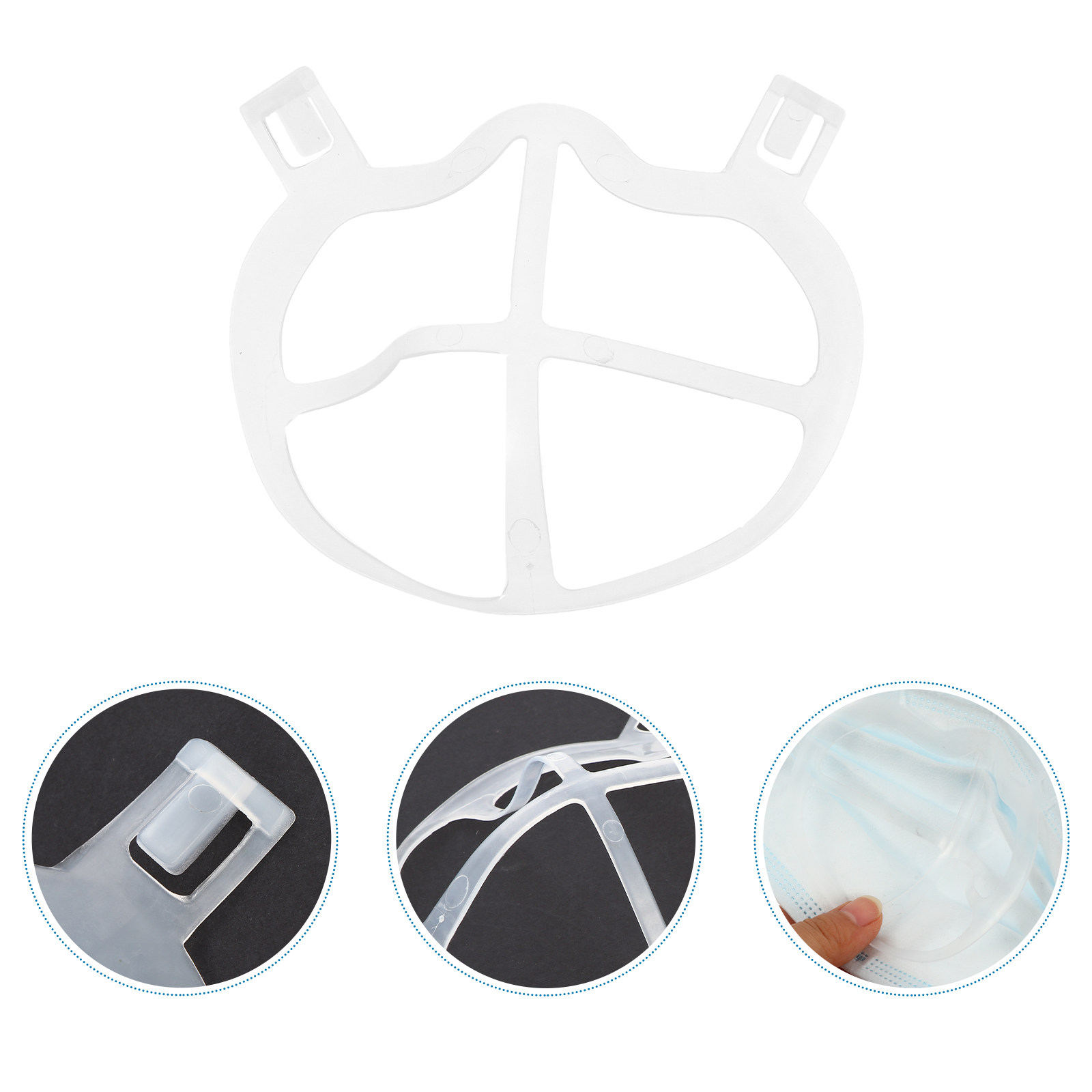 10 Adet Ultra İnce, Hava Geçir - Silicone Mask Bracket incelemesi ve fiyatı